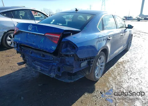 2017 Volkswagen Passat 1.8T Se из США, поврежденный, VIN 1VWGT7A30HC026693